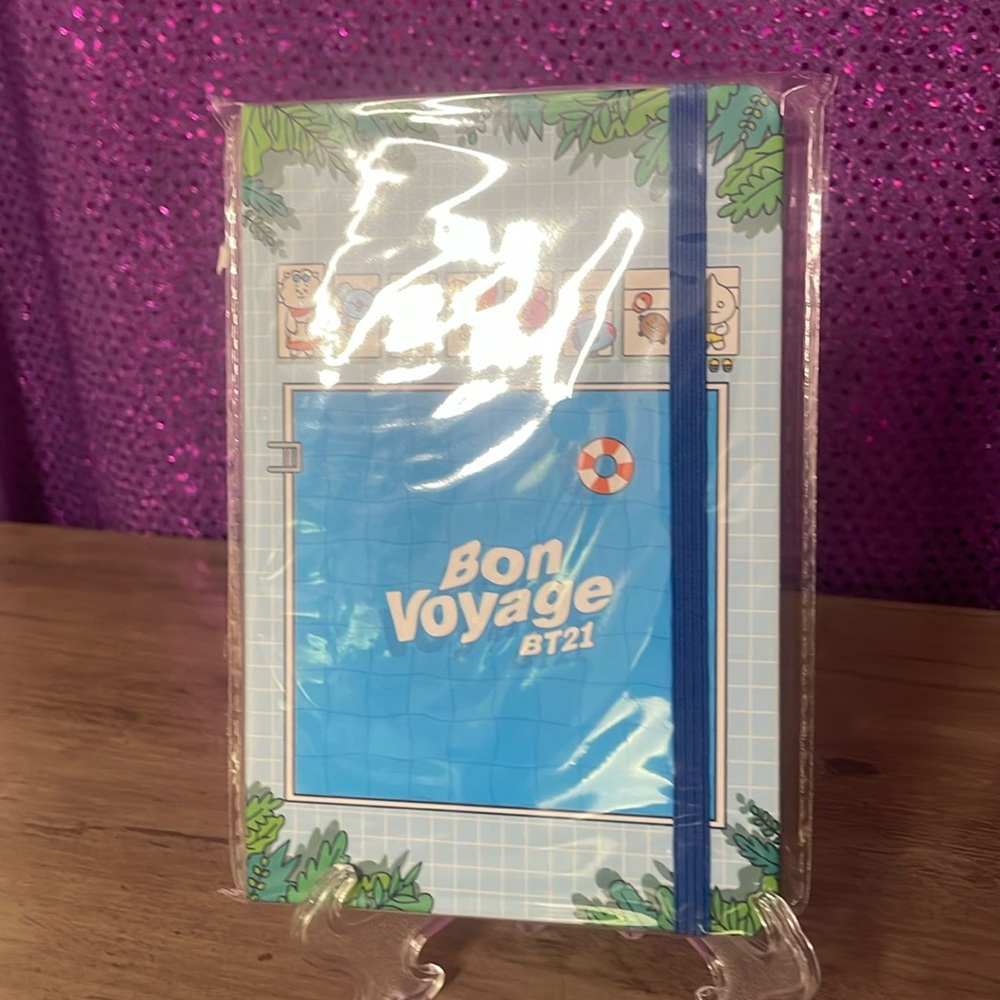 BT21 Bon Voyage Mini Notebook Journal | BTS Character Stationery | New Sealed